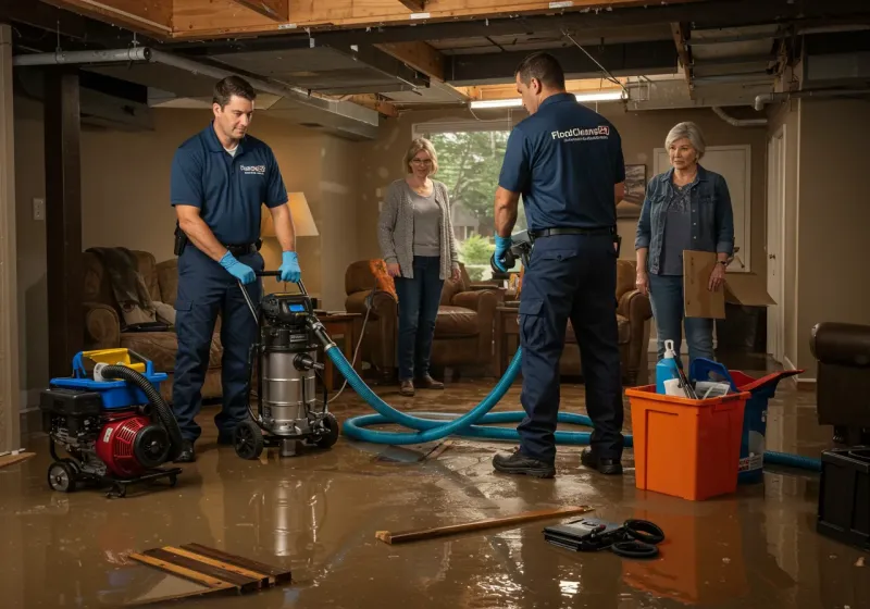 Basement Water Extraction and Removal Techniques process in Franklinville, NC