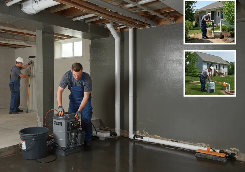 Basement Waterproofing and Flood Prevention process in Franklinville, NC